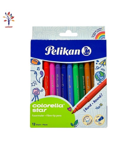 Carioca Pelikan 12 culori
