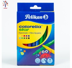 Carioca Pelikan 10 culori