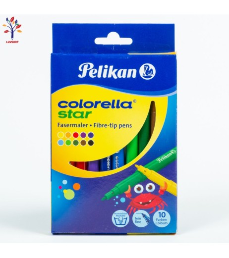 Carioca Pelikan 10 culori