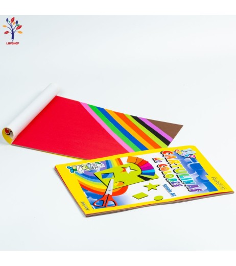 Colored cardboard A4 10 sheets /10 colors 7044 Colored cardboard A4 10 sheets /10 colors 7044
