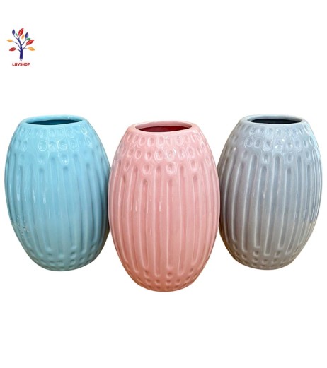 Vaza ceramica curbata