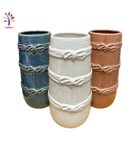 Vaza ceramica cu fundite