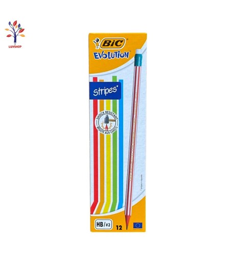 Creioane HB BIC cu radiera