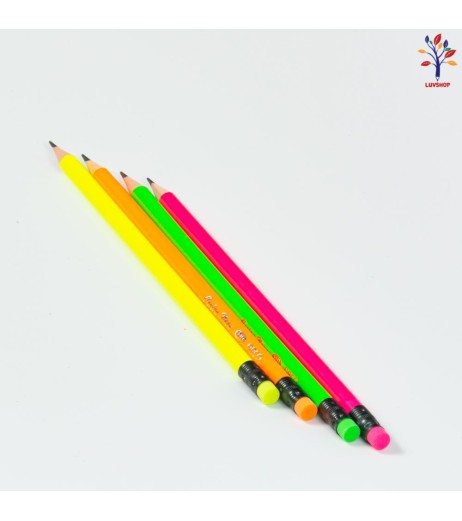 Daco Neon HB Pencils