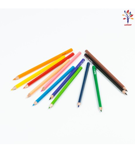 PLKCRCOL12 - Creioane colorate Pelikan 12 culori Creioane colorate Pelikan 12 culori