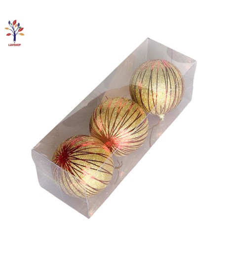 Globulete decor 3/set 20AB36 aurii