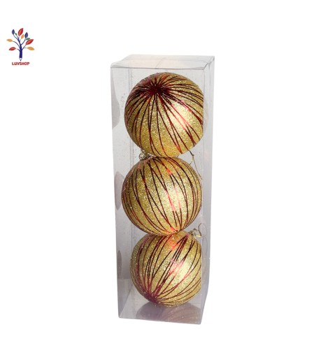 Globulete decor 3/set 20AB36 aurii