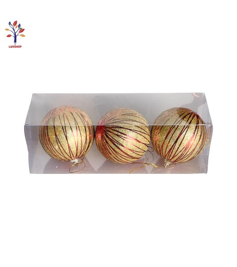 Globulete decor 3/set 20AB36 aurii