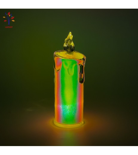 Decorative candle Ice 5*16.5 with batteries