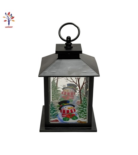 Felinar decorativ M negru