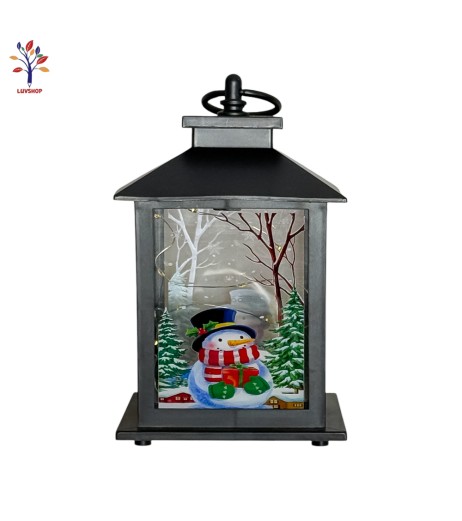 Felinar decorativ M negru