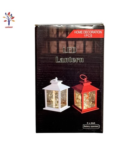 Felinar decorativ M negru