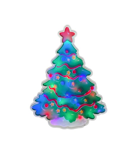Christmas tree decoration figurine with light