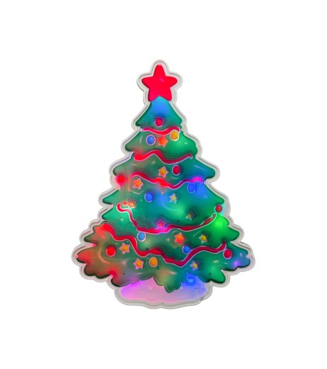 Christmas tree decoration figurine with light