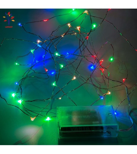 Decor instalatie fir LED 10M cu baterii