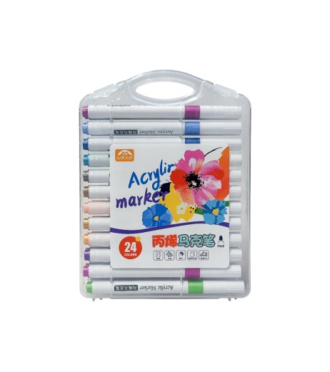 Carioca 24 culori acryl 2188-24