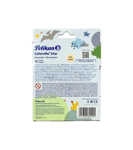 Carioca Pelikan 10 culori
