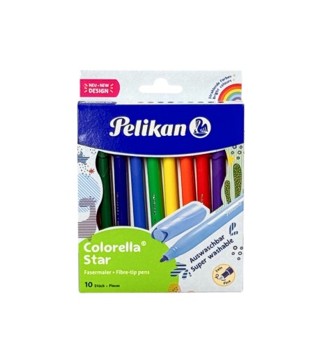 Carioca Pelikan 10 culori