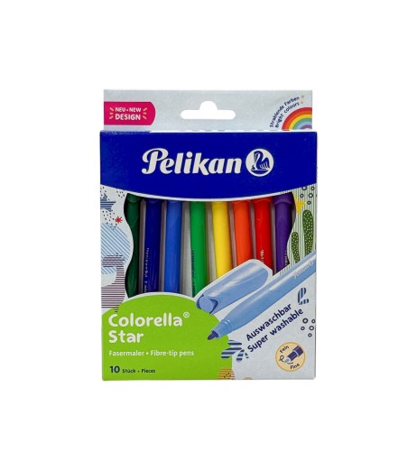 Carioca Pelikan 10 culori