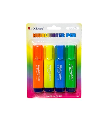 Highlighter 4/set QX816