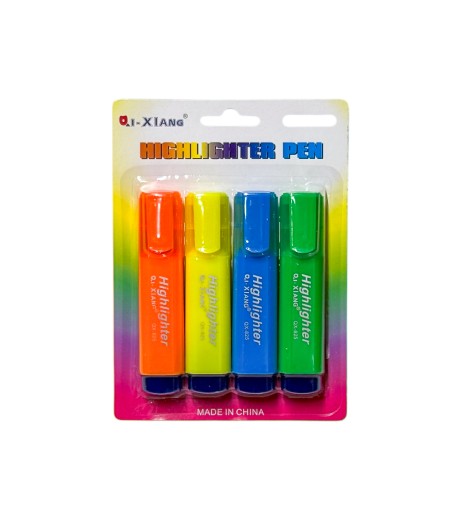 Highlighter 4/set QX816