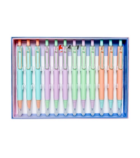 Plastic pen with eraser 3202