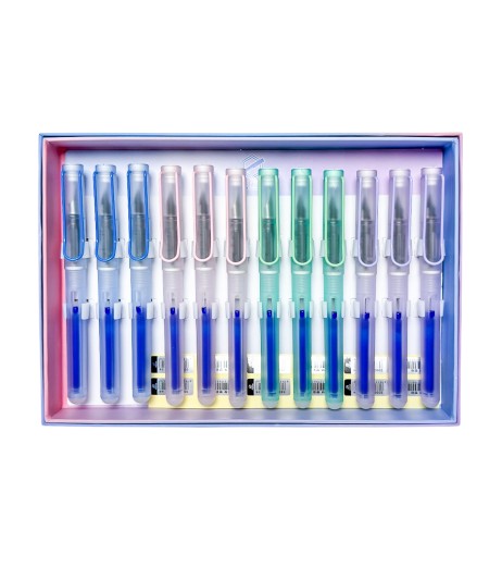 Plastic pen with eraser 0300