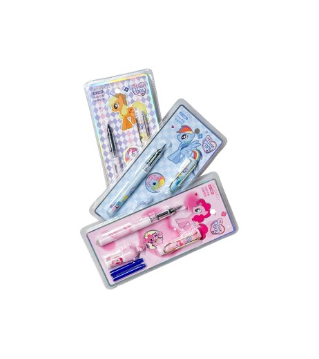 Pen set with eraser + accessories 298M