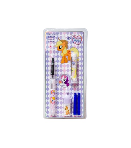 Pen set with eraser + accessories 298M