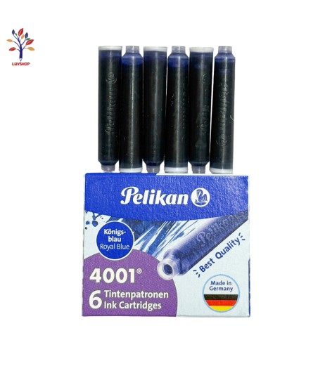 REZCERN6PLK - Rezerve stilou Pelikan albastre 6 bucati Rezerve stilou Pelikan albastre 6 bucati