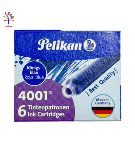 REZCERN6PLK - Rezerve stilou Pelikan albastre 6 bucati Rezerve stilou Pelikan albastre 6 bucati