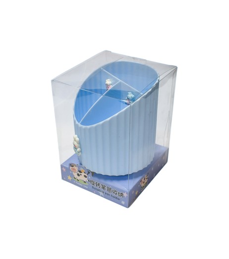 Rotating plastic writing utensil holder ZJL