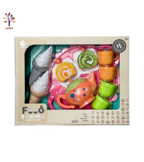 Jucarie set ceai cu accesorii 1743316