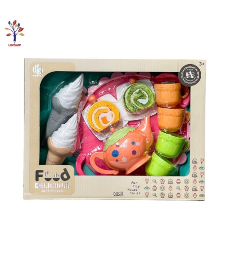 Jucarie set ceai cu accesorii 1743316
