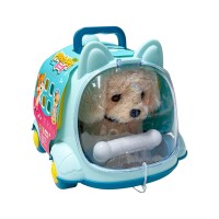 Jucarie catel in casuta din plastic MC-1103 Jucarie catel in casuta din plastic MC-1103