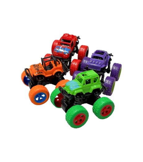 Toy set of 4 plastic cars H770