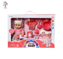 Musical doll toy set with accessories 66712C3