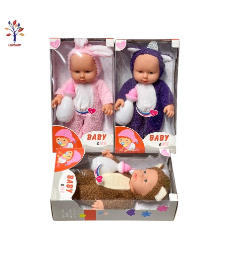 Papusa muzicala bebe cu biberon 5620A