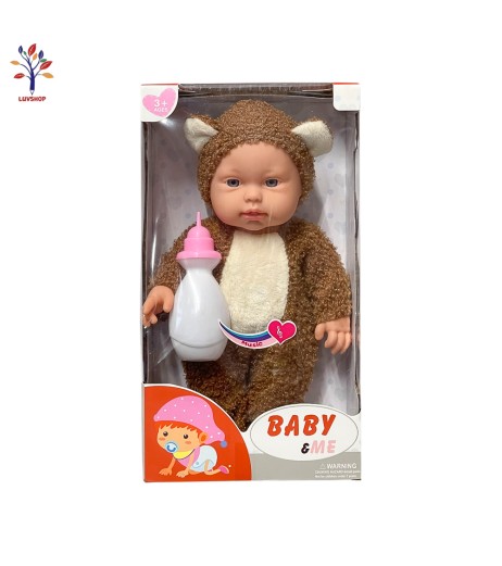 Papusa muzicala bebe cu biberon 5620A