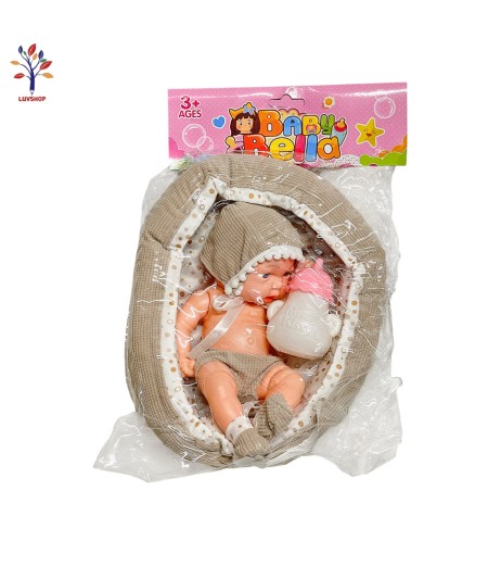 Baby doll in basket ZY17TG