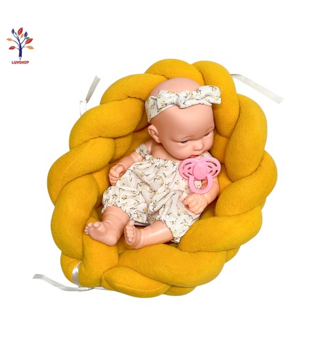 Baby doll in basket ZY177H