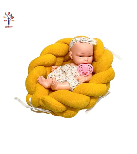 Baby doll in basket ZY177H