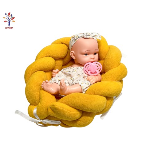 Baby doll in basket ZY177H