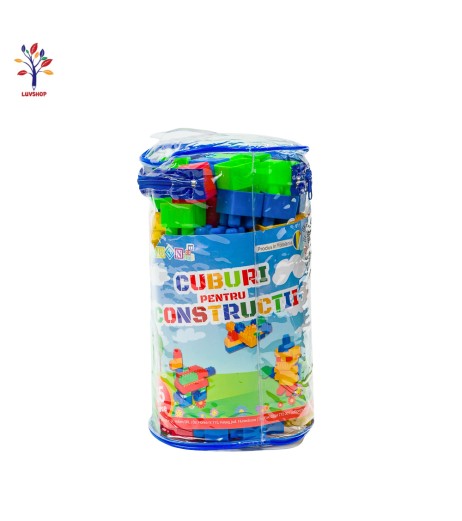 Cuburi constructii 65 piese