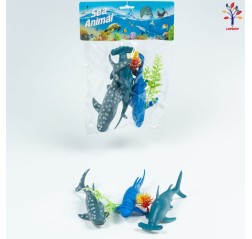 Sea animal figurine toy 3 pcs/set 121-12