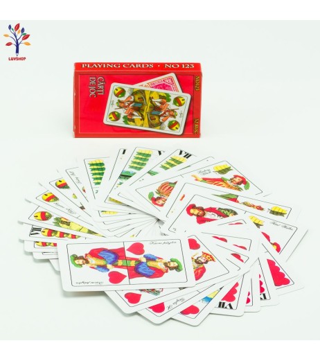 Carti de joc carton 32P 123