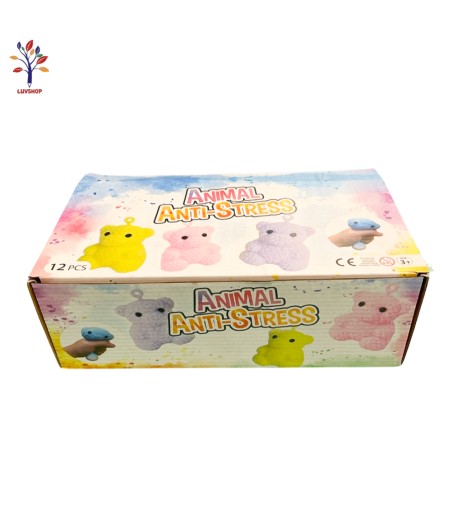 Jucarie figurina antistress ursulet 12 cm