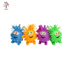 Jucarie figurina antistress cu led Happy Monster 12cm