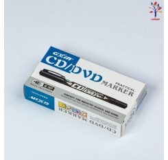 Marker CD/DVD 2 capete G107 negru