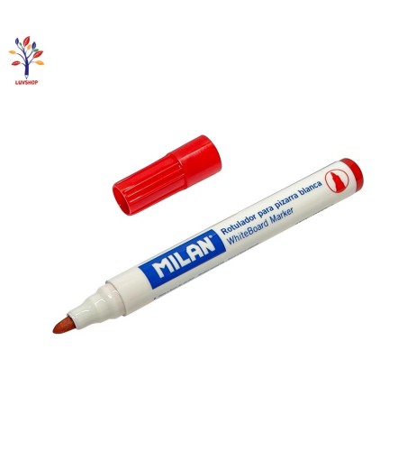 Milan whiteboard marker red